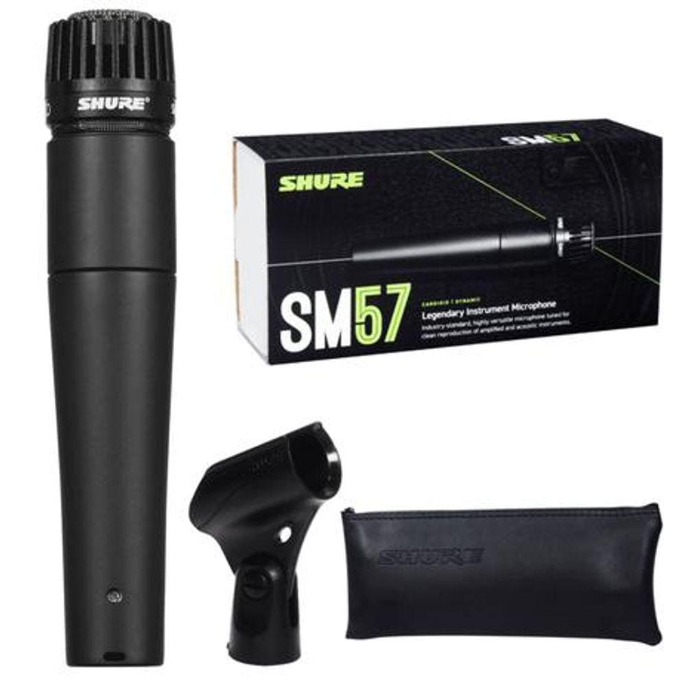 Microfone De Mao Dinamico Shure Sm57-Lc - 2 Anos De Garantia