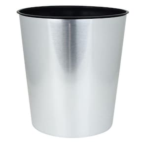 Lixeira Plástica Para Escritório Label Inox 10L Arqplast