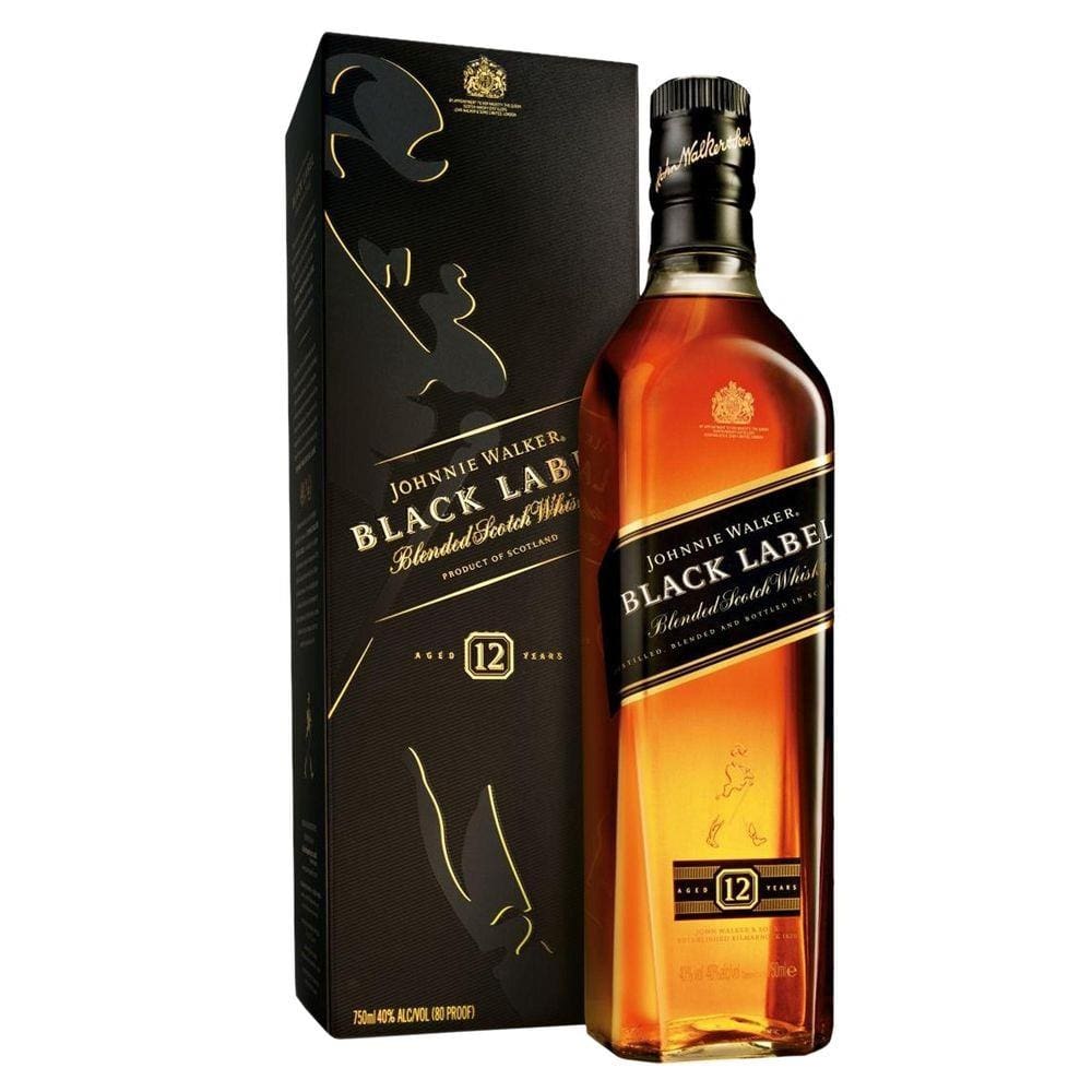 Whisky Black Label 750ml