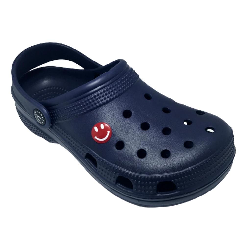 Sandalia babuche clássica Yvate adulto azul unissex BGX66A