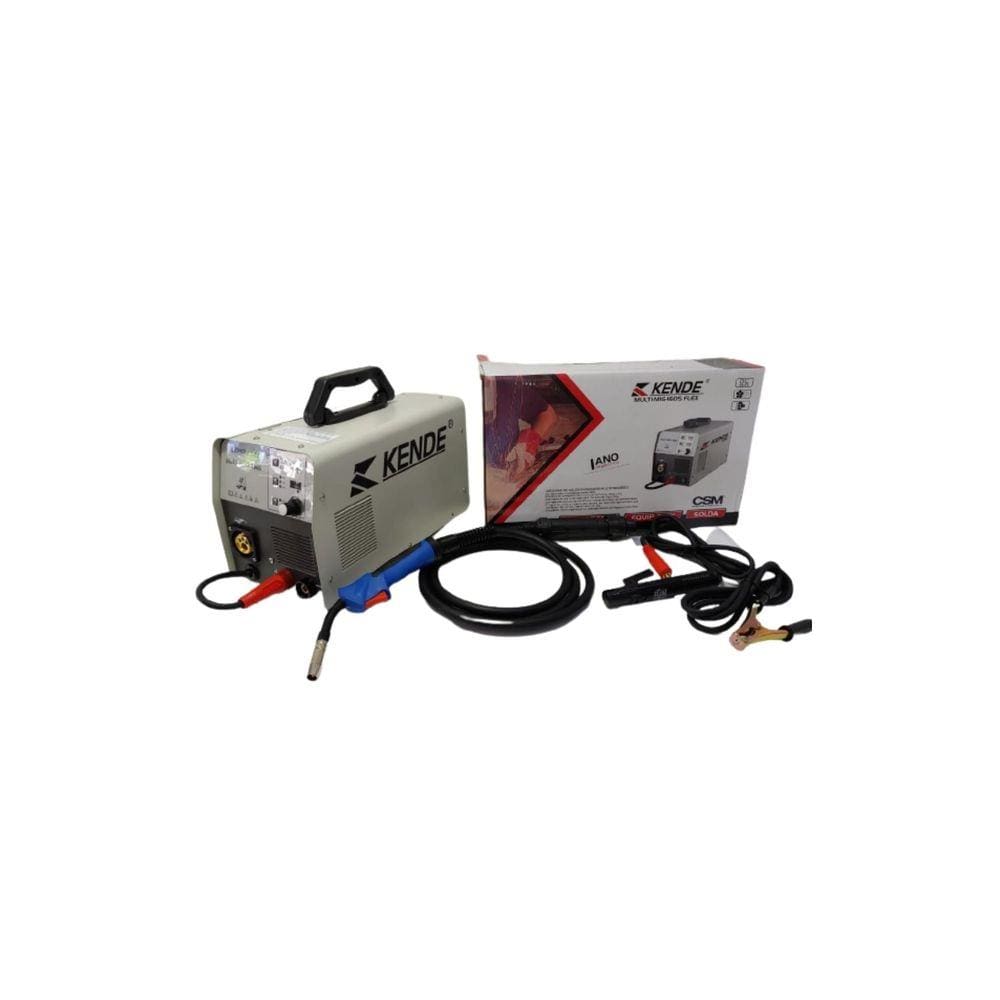 Maquina de Solda Inversora MIG Flex Sinérgica 3 em 1 - 160A Mono – 220V - KENDE