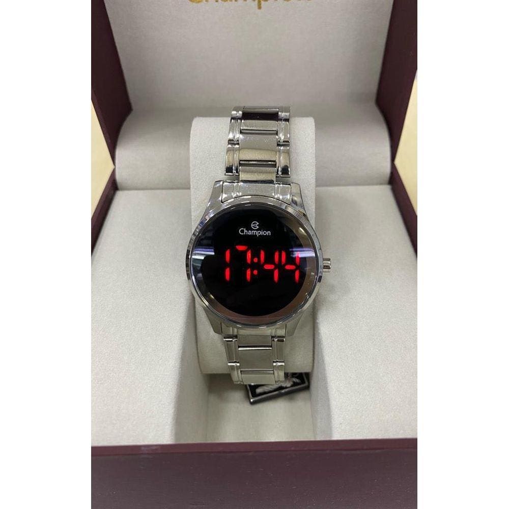 Relógio Champion Digital Redondo Tamanho Médio Mod. Ch48046T