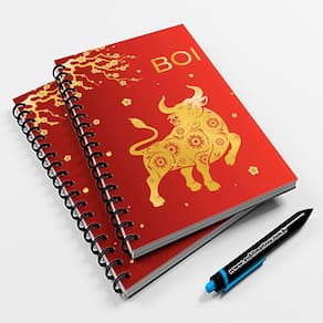Caderno Universitário 96fls Horóscopo Chinês Boi