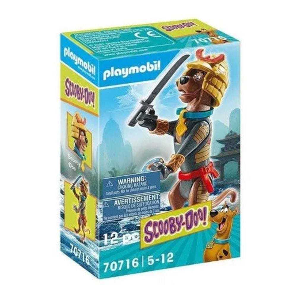 Playmobil Scooby-doo Figura Colecionável Samurai 70716