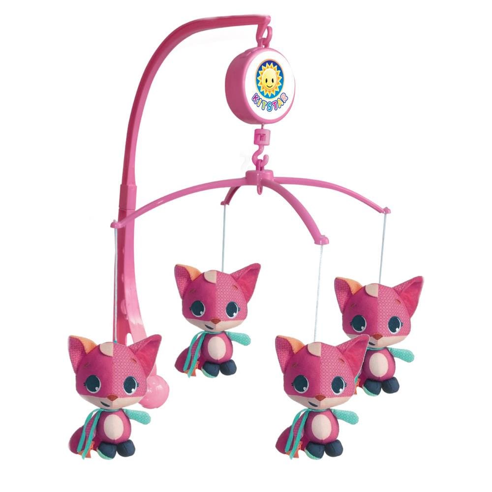 Móbile Musical para Berço de Bebê Pelúcia Raposa – Kitstar