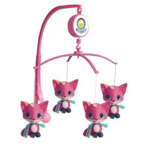 Móbile Musical para Berço de Bebê Pelúcia Raposa – Kitstar