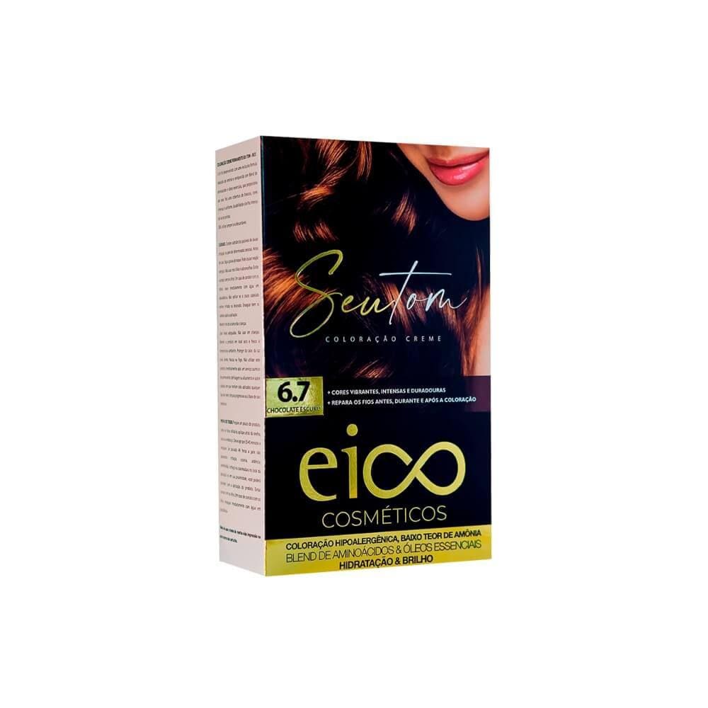 Eico Kit 6.7 Chocolate Escuro Tintura Capilar
