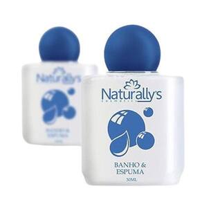 Banho Espuma Frasco Naturallys 30 Ml - Cx 100 Und