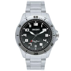 Relógio Orient aço masculino Mbss1155a P2sx