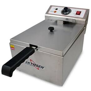 Fritadeira Eletrica Inox Fe-10-n 5,5L 1 Cuba 2500W 220V Monofasica - Skymsen