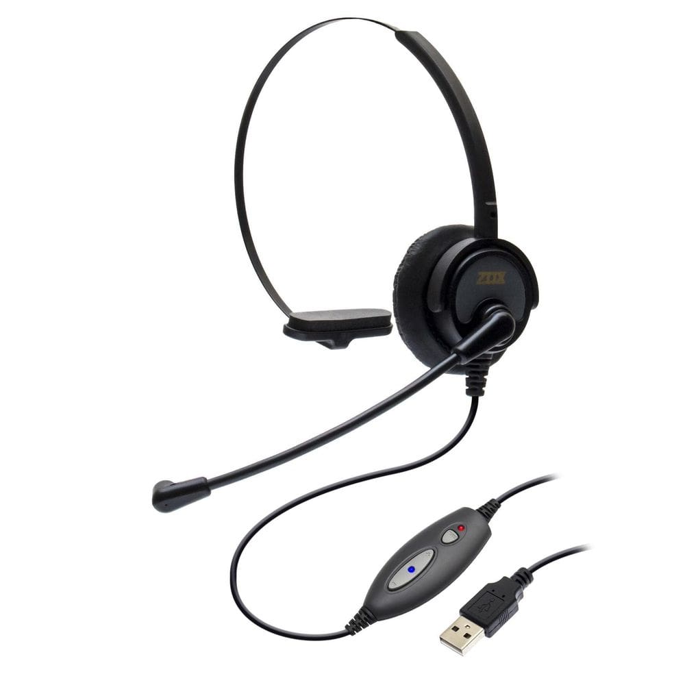 Headset Zox Dh-60 Usb Monoauricular