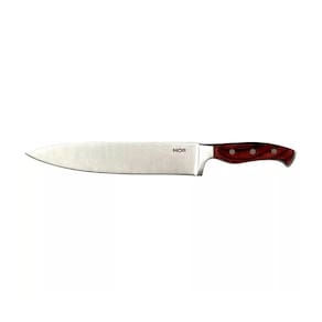Faca Em Aço Inox E Cabo Madeira Robusto 8 Steel Mor