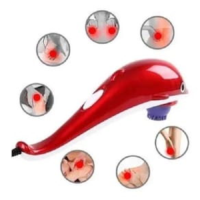 Massageador Profissional Corporal 110V Vermelho