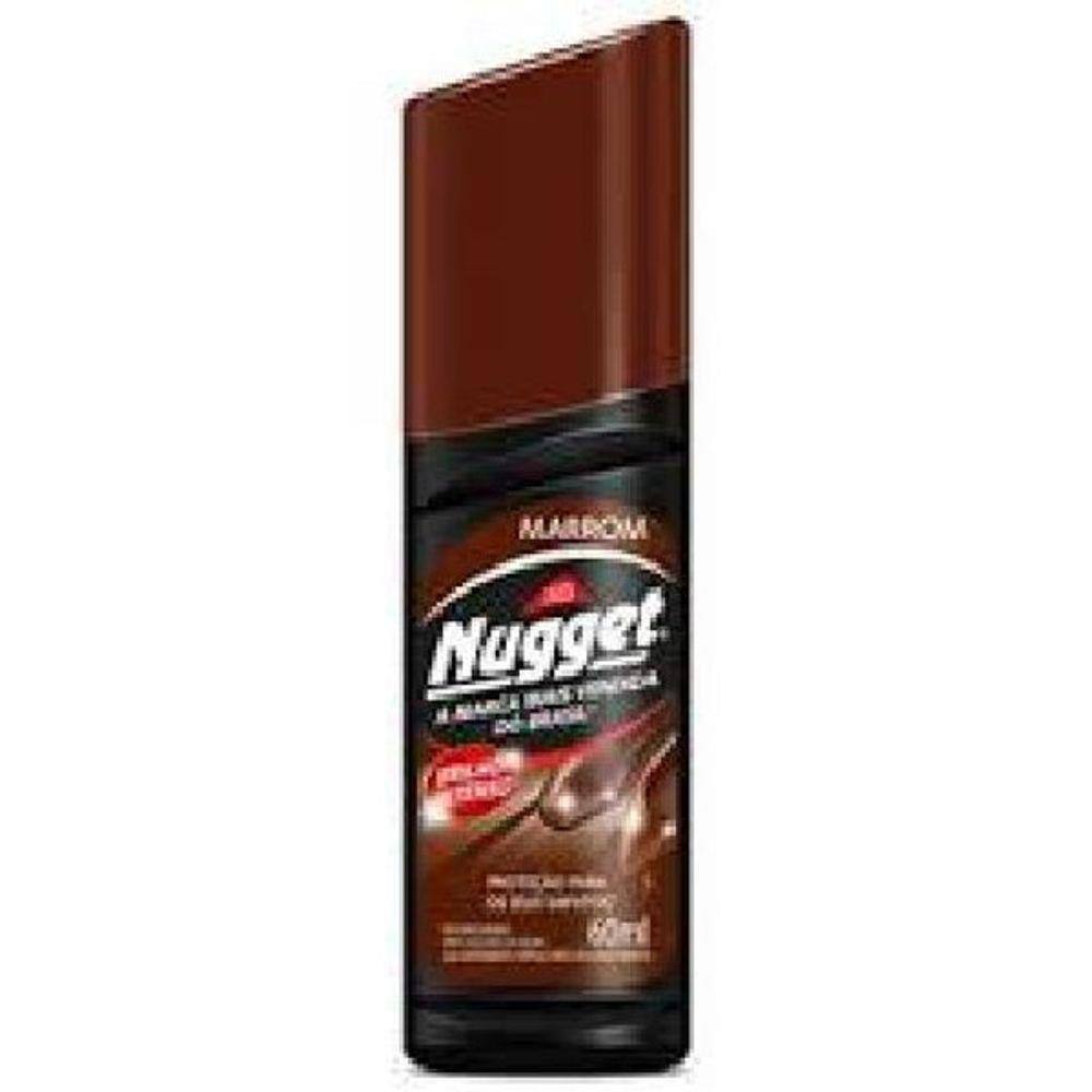 Graxa para Sapato em Pasta Marrom Nugget Lata 36G | Clube Extra