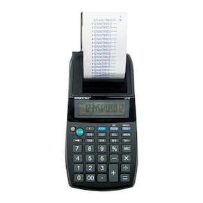 Calculadora Impressão Bobina 12 Digitos Semi Profissional Ac