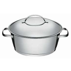 Caçarola rasa aço inox 2 alças Allegra Tramontina