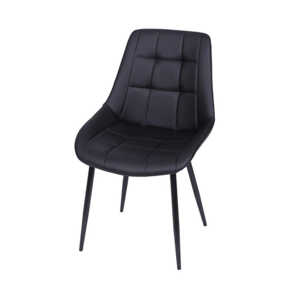 Cadeira Estofada Dana OR Design Preto