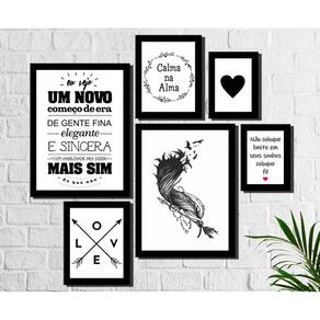 Quadros Decorativos Frases Ingles