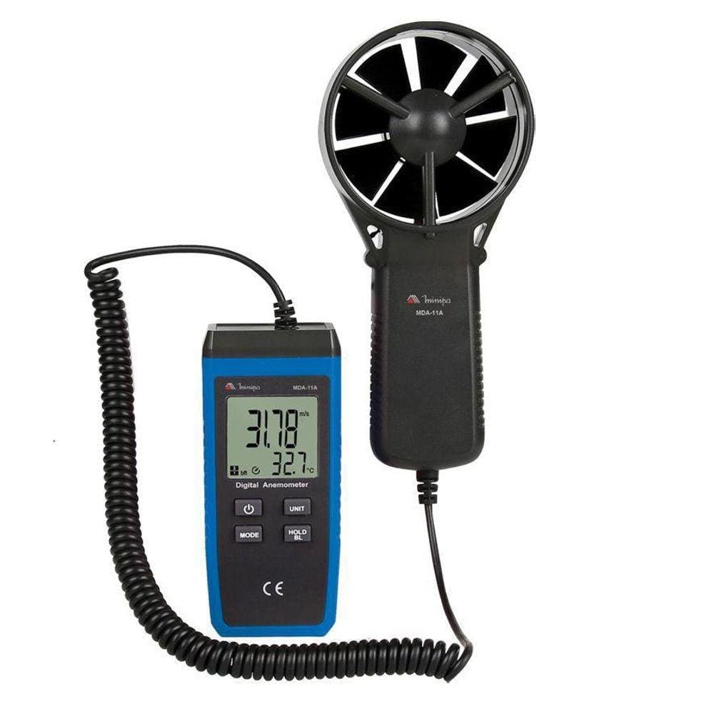 Anemômetro Digital Display Mda-11A Minipa