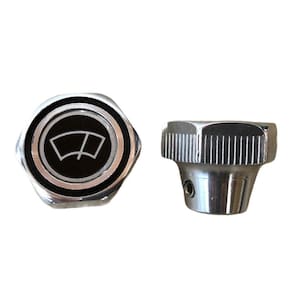 Botão Painel Billet Limpador Ford Maverick F100 Corcel
