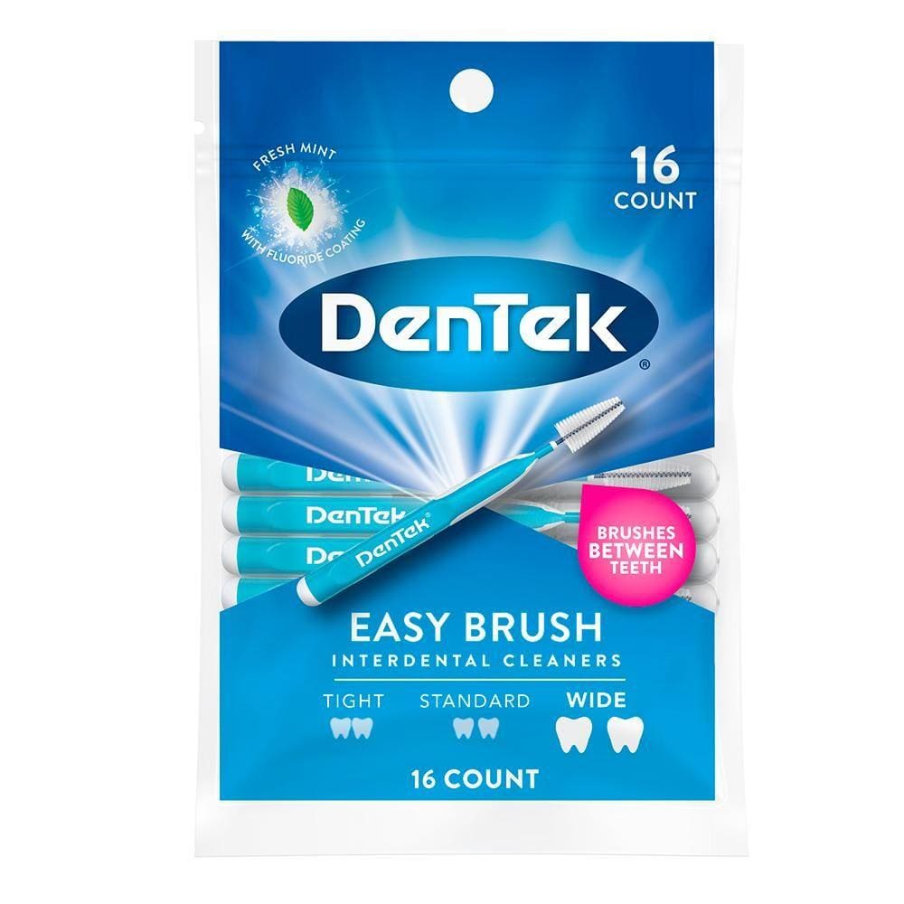Escova Interdental Dentek Dentes Separados com 16 unidades