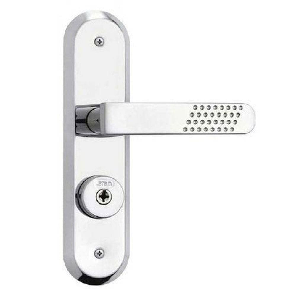Fechadura Externa 40Mm Alavanca Inox Tetra 180021 Stam