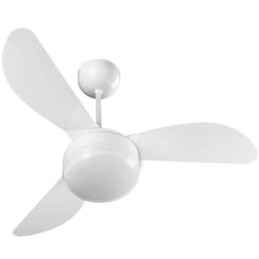 Ventilador De Teto Branco Forte 130 W