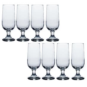 Taça De vidro Chopp 300ml Hannover Cerveja Casa Linda - 8Un