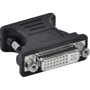 Adaptador Dvi 24+5 Femea X Vga Macho 15 Pinos Adviif-V