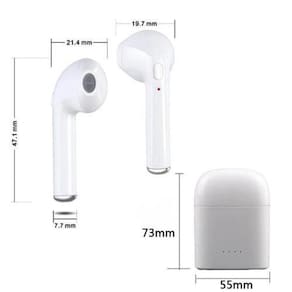 Fone De Ouvido Via Bluetooth Sem Fio Tablets Celulares Not