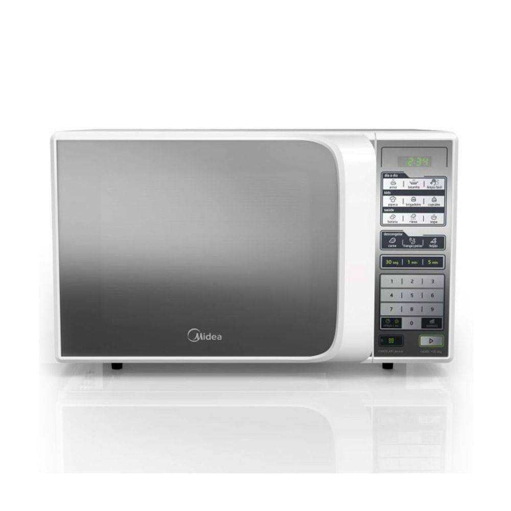 Micro-ondas Espelhado 31 Litros Midea MTFE41 | Casas Bahia