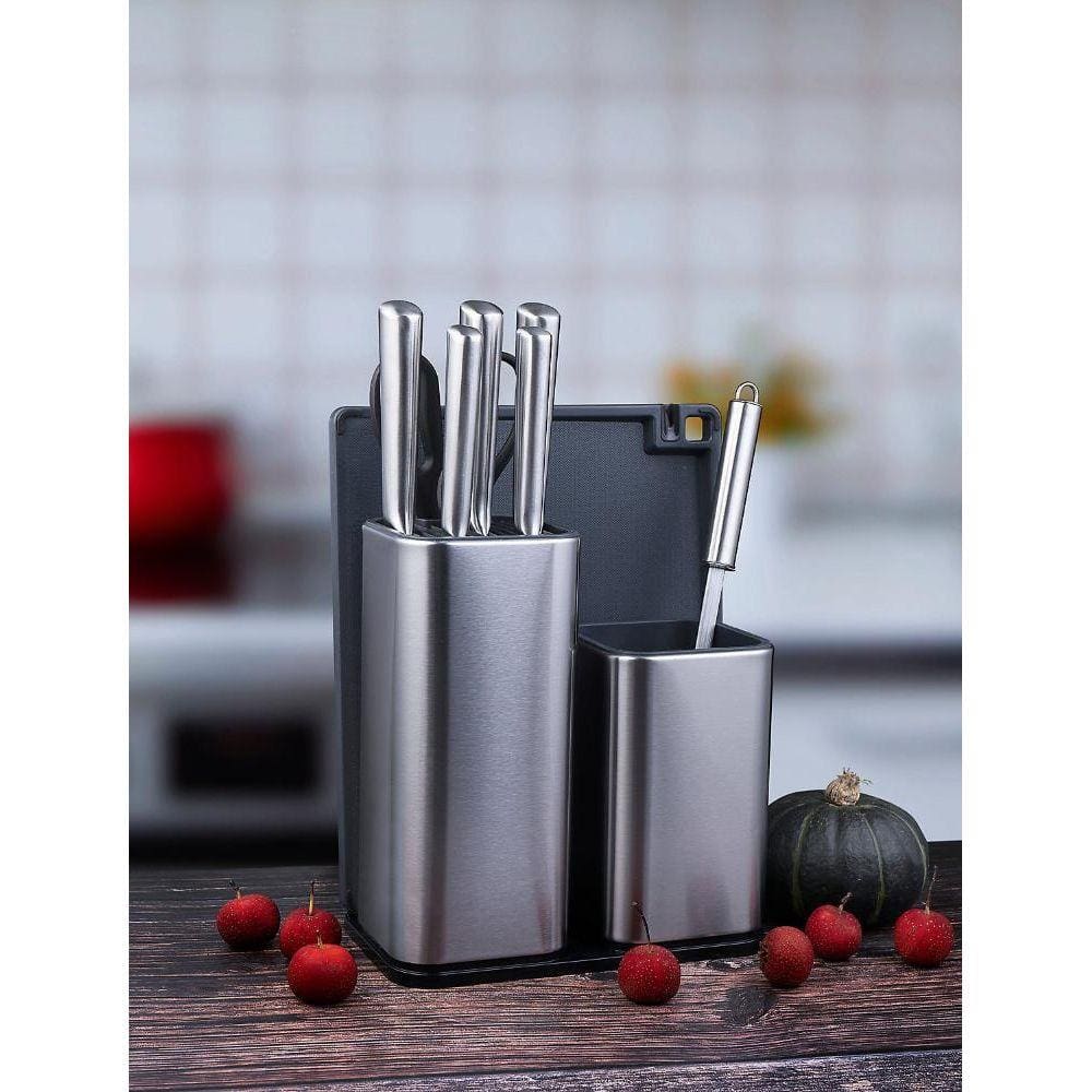 Set 9Pcs Faca Aco Inox