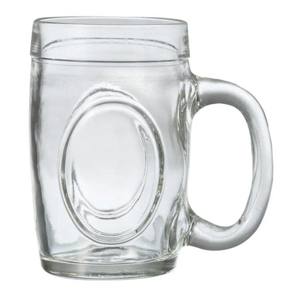 Kit Canecas De Chopp De Vidro Grosso 300Ml 6 Peças Wheaton