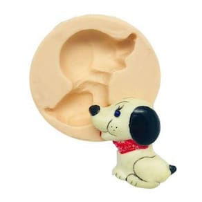 Molde De Silicone Cachorro, Confeitaria, Resina, Biscuit Molds Planet