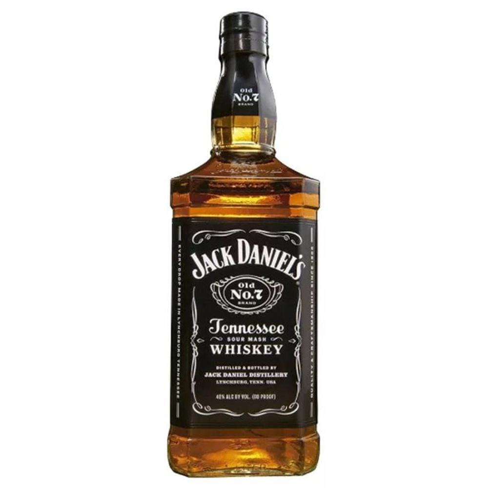 Whisky Jack Daniel`s Tennessee 1 Litro 03 Unidades