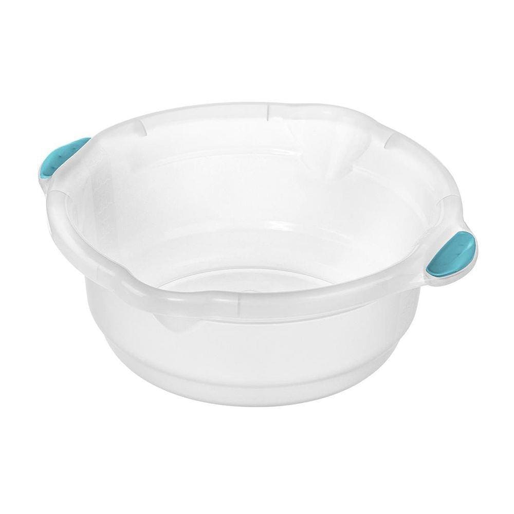 Bacia De Plástico Sanremo 8,6L Cristal Sanremo