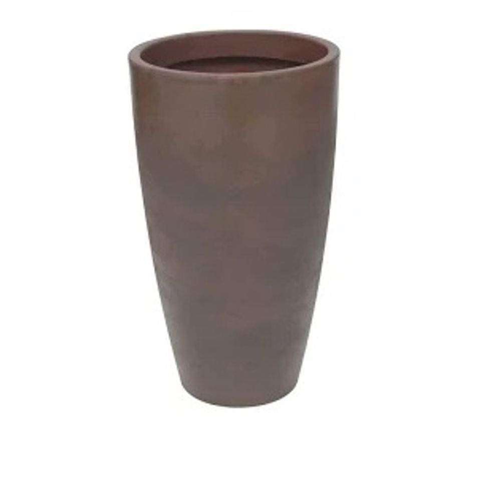 Vaso Malta Cone 43 X 76 Cm Rusty