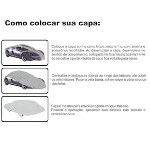 Capa Automotiva Cobertura Forro Proteção Tamanho G Vhip