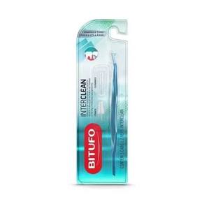 Bitufo Interdental Escova Dental C/2 Refis Cores Sortidas