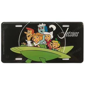 Placa Os Jetsons - Hanna Barbera em Metal com Relevo