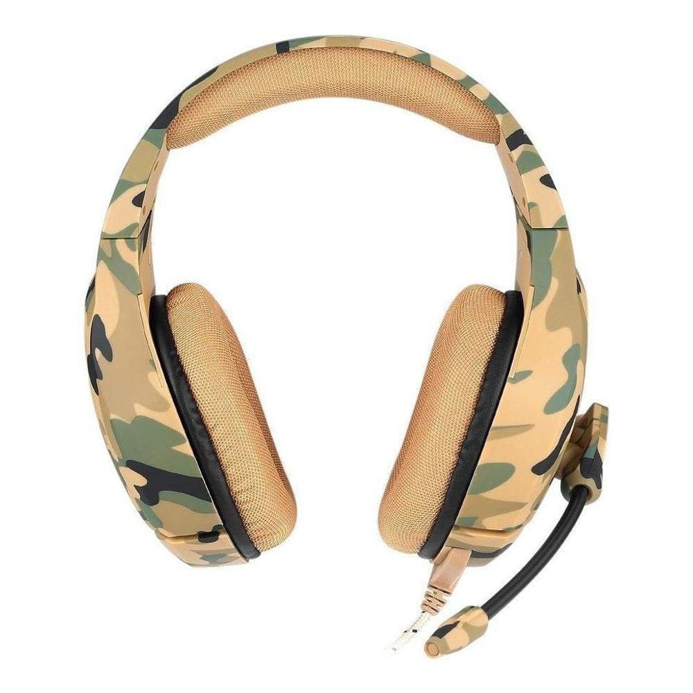 Fone De Ouvido Gamer Onikuma K1-B Camouflage Yellow