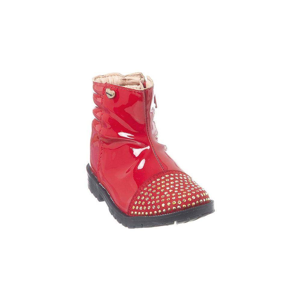 Bota vermelha em crianca de 6 anos | Casas Bahia