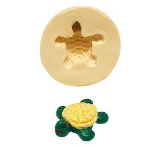 Molde De Silicone Tartaruga, Fundo Do Mar ,Resina,Confeitaria,Biscuit Molds Planet