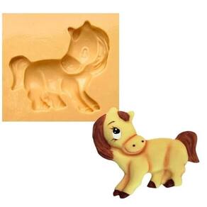 Molde De Silicone Fazendinha, Cavalo, Resina, Confeitaria, Biscuit Molds Planet