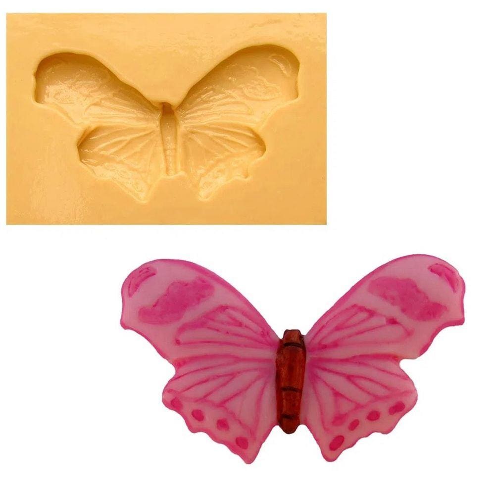 Molde De Silicone Borboleta, Jardim, Resina, Confeitaria, Biscuit Molds Planet