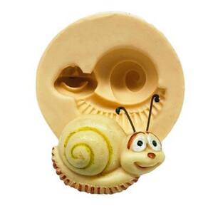 Molde De Silicone Caracol, Jardim, Resina, Confeitaria, Biscuit Molds Planet