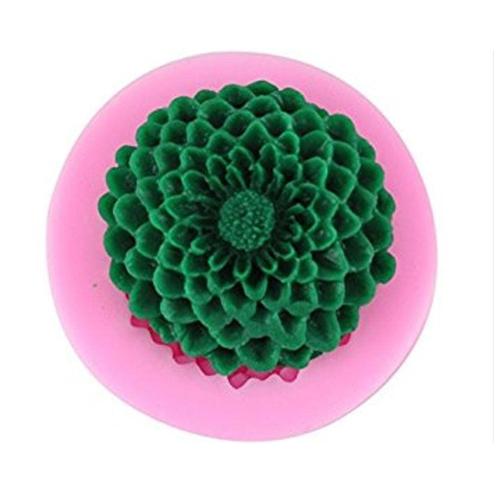 Molde De Silicone  Flores