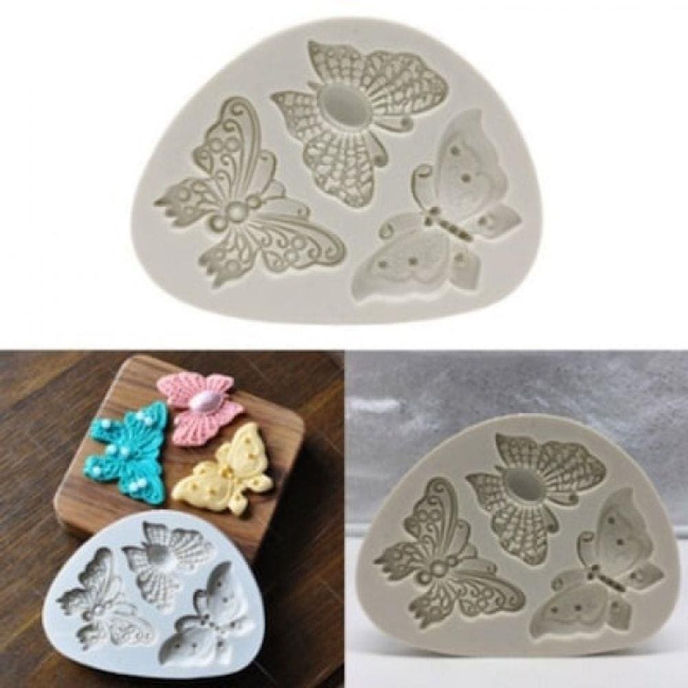 Molde De Silicone Borboleta