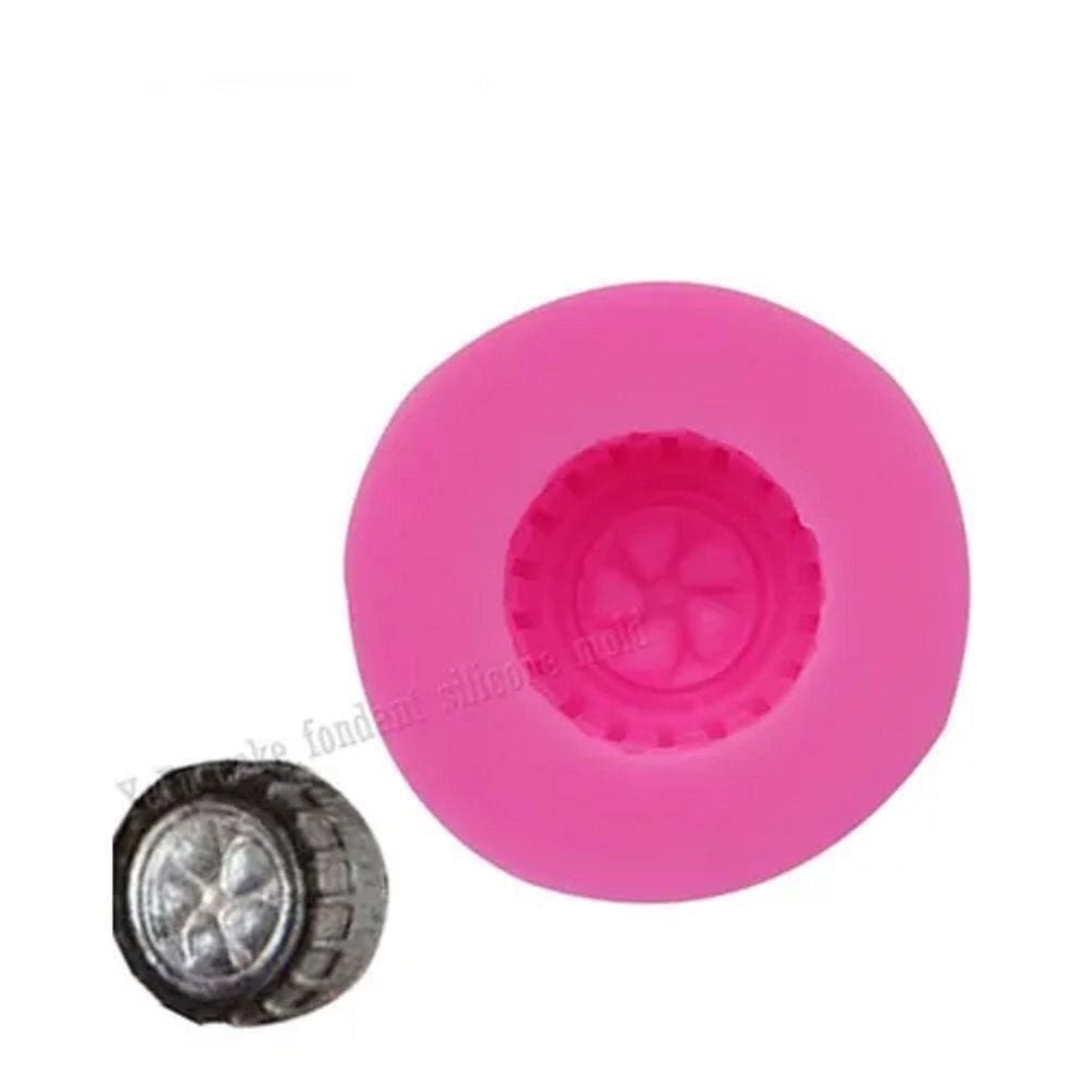 Molde De Silicone Mini Roda