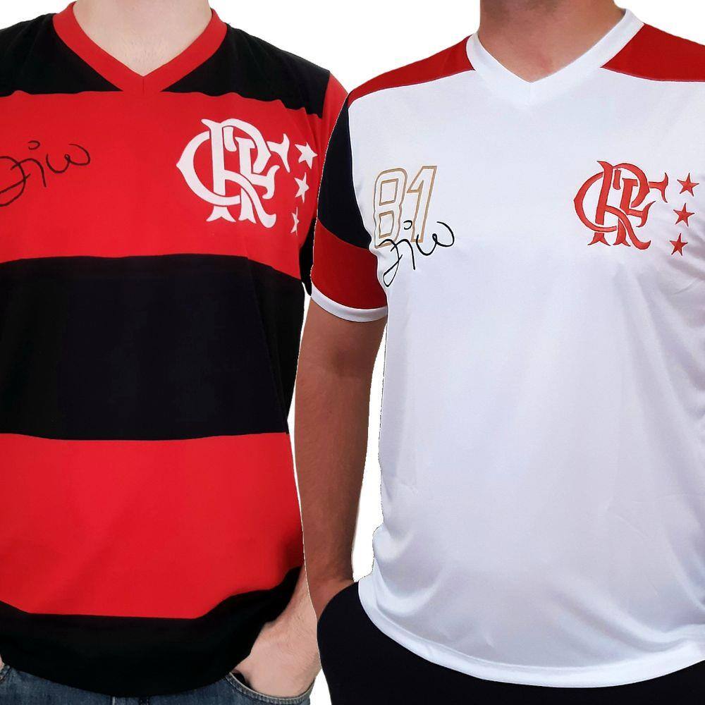 camisa flamengo zico 81
